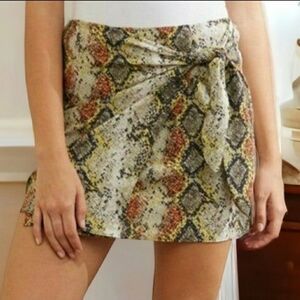 A Love Like You Tie Wrap Mini Skirt - Size XS